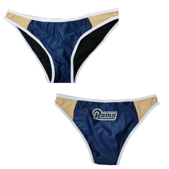 Los Angeles Rams NFL Team Logo Bikini Bottom (S) - Picture 1 of 9
